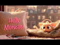 Happy Monday Morning Music Hello Pillow Soft Sunlight Gentle Productivity Boost