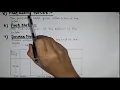 lecture 5 Tabulation Parts of Tabulation