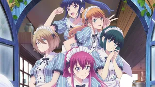 megami no caf terrace opening full unmei kyoudoutai by neriame