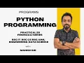 Python Programming Practical 2b Fibonacci Series in Python BSc Engineering