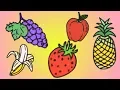 Drawing VEGETABLES And COLORING Vegetable Coloring Pages For Kids Drawing And Coloring l