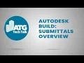 Autodesk Build Submittals Overview