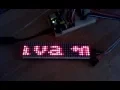 Raspberry Pi Java max7219 Led matrix 8x8 Demo