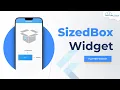 What are SizedBox Widgets in Flutter Flutter Widgets Tutorial Hindi