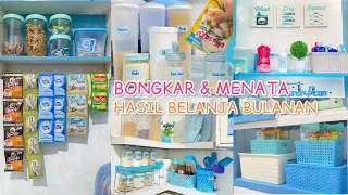 Download BONGKAR \u0026 MENATA HASIL BELANJA BULANAN | GROCERY SHOPPING | KEBUTUHAN DAPUR | REFILL \u0026 RESTOCK BUMBU MP3