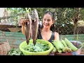 How To Prepare Tastiest And Healthiest Loofah Rural Soup Recipe| Idol Liziqi