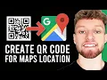 How To Create QR Code For Location in Google Maps Step By Step