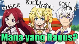 padri agung isekai vending machine u0026 lastame mana anime yang bagus