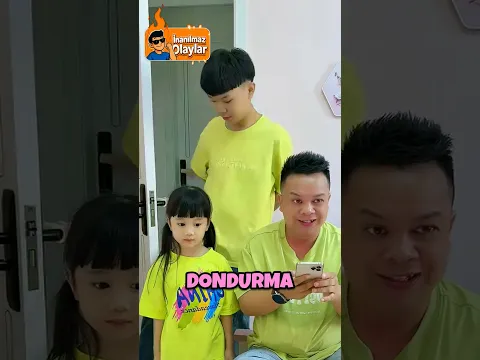 Babamın ağzı dondu 😂🥶