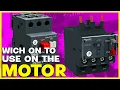 WHAT IS THE DIFFERENCE BETWEEN THE MOTOR CIRCUIT BREAKER AND THE THERMAL OVERLOAD RELAY