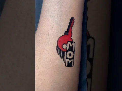 Key tattoo art #shorts #tattoo #trending