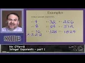 Integer Exponents - part 1