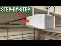 How to Install a Garage Door Opener - Chamberlain B2405 with MyQ