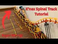 How To Build K nex Spinal Track For MICRO Coasters