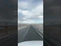 Windy Drive Through Laramie WY I-80 Trucking Life