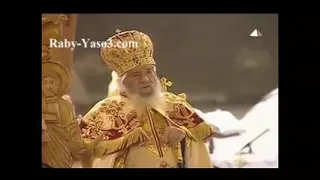 قداس عيد الميلاد المجيد 2011 بالكاتدرائية المرقسية بالعباسية ج2 لقداسه البابا شنوده الثالث 