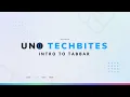 Introduction to TabBar and TabBarItem Pt 1 Uno Tech Bites