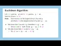 Lesson 07 The Euclidean Algorithm