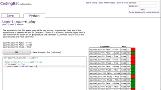 Codingbat - squirrel