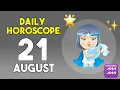 Aquarius horoscope today - August 21 2026