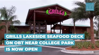 GRILLS Lakeside Seafood Deck now open in Orlando