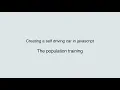 Self-driving car in Javascript EP09 - The population training