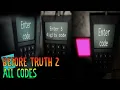 Before Truth Chapter 2 All Codes - Roblox