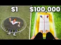 1 Vs 100 000 Trampoline