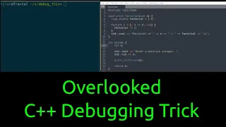 Never use print statements again for debugging