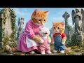 Lagu 🐱💖 From Lonely to Loved: Mama Cat \u0026 Kitten Rescue a Stray Cat Near a Grave and Care for Her ✨