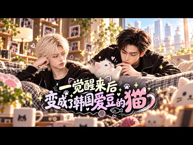 一觉醒来后变成了韩国爱豆的猫