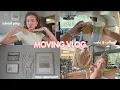 VLOG moving into a new apt room tour school prep
