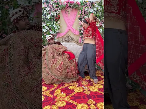 Dulhan Ne Stage Pe Utara Lehnga ~ Sujal Thakral #shorts #ytshorts #youtubeshorts #marriage #wedding