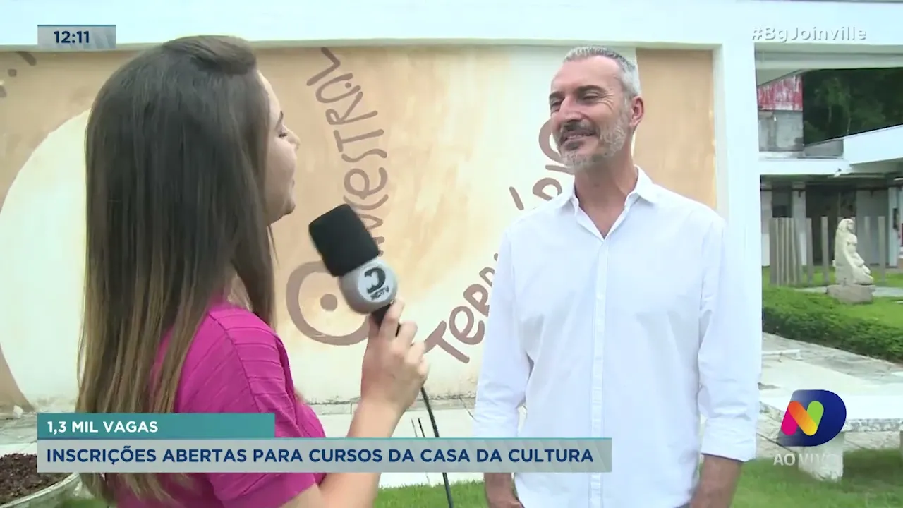 1,3 mil vagas: inscrições abertas para cursos da Casa da Cultura