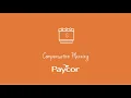 Paycor Compensation Planning