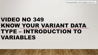 Learn Excel - 349