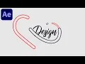 Stroke Text Reveal Animation in After Effects - After Effects Tutorial