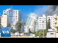 Download Lagu Israel Flattens Gaza Building Hosting AP, Al-Jazeera in Airstrike