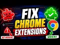 Fix Chrome Extensions Not Working Loading Errors Failed to Load Greyed Out Disabled 2025