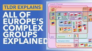 How Does Europe Fit Together The EU EEA Schengen Nordics Benelux etc - TLDR News