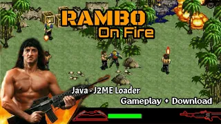 Rambo On Fire Java J2ME Loader Android 