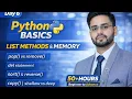 Python Complete Tutorial for Data Analyst 2026 Day 6 Python List Methods Memory Management