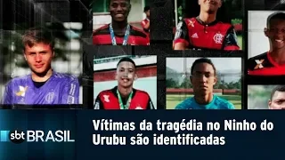Vítimas da tragédia no Ninho do Urubu, CT do Flamengo, são identificadas | SBT Brasil (08/02/19)