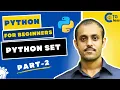 L21 Python Set Part-2 Python for Beginners