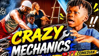tt comedian crazy mechanic gari inatengenezwa au inaharibiwa 
