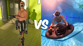 8x Subnado VS World's Fastest Underwater Scooter - Mo-Jet Beast