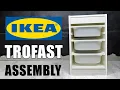 IKEA TROFAST Frame Storage Box Unboxing Assembly - 505 160 63