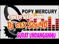 Lagu SURAT UNDANGANMI, popi mercury, cover version