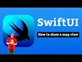 How to show a map view - SwiftUI