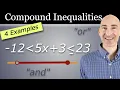 Compound Inequalities - How to Solve and Graph
